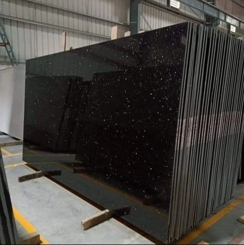 Granit Negru Galaxy 2 cm lucios