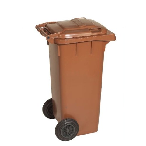 Europubelă HDPE 120 L, maro