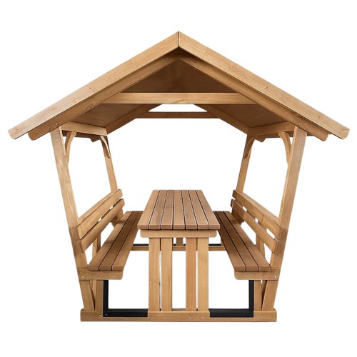 Foișor 200x280x250 cm pentru exterior, lemn masiv de pin
