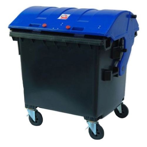Tomberon plastic 1100 L, 4 roți