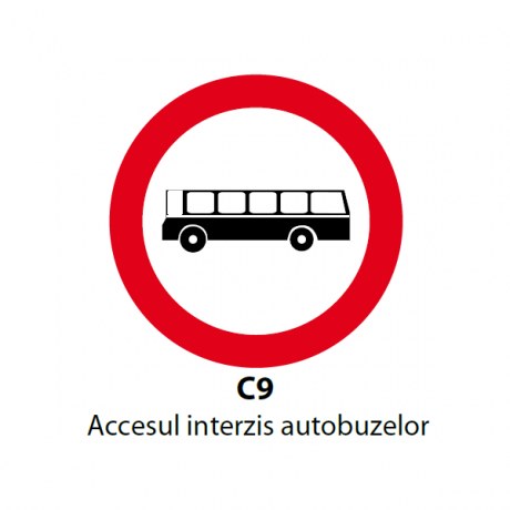 Accesul interzis autobuzelor
