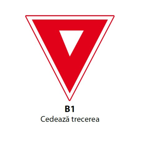 Cedează Trecerea — 70cm