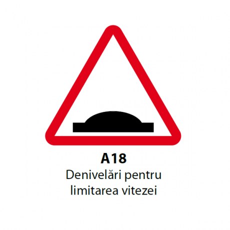 Denivelari pentru Limitarea Vitezei — 70cm