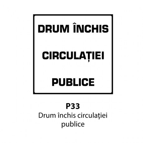 Drum inchis circulatiei publice