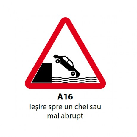 Iesire spre un chei sau mal abrupt