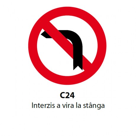 Interzis a vira la stanga