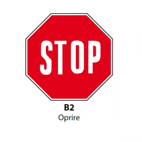 Oprire (Stop) — 60cm