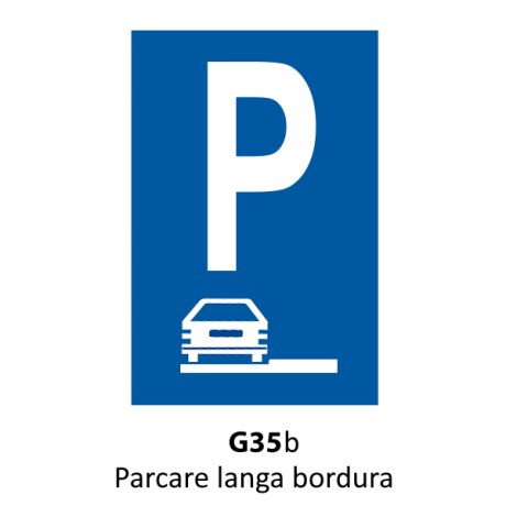 Parcare langa bordura G35b