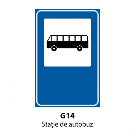 Stație Autobuz — 65x50cm