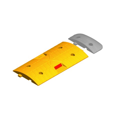 Limitator · Din PPC, inaltime 3.5cm, limitare 20km, culori alternative