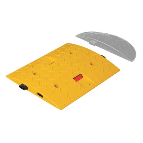 Limitator · Inaltime 4cm, limitare 30km, catadioptrii, culori alternative