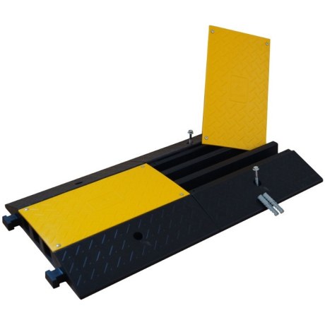 SET 2 buc · Protecții cabluri · 3 canele Ø 5cm, trafic auto