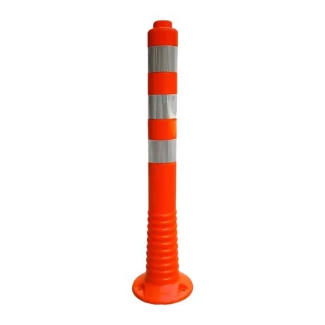 Stalpisor delimitare parcare, 70cm, soclu cu filet integrat, material TPE